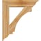 Ekena Millwork Imperial Traditional Rough Sawn Bracket, Western Red Cedar, 6"W x 32"D x 36"H BKT06X32X36IMP01RWR - alternate 4